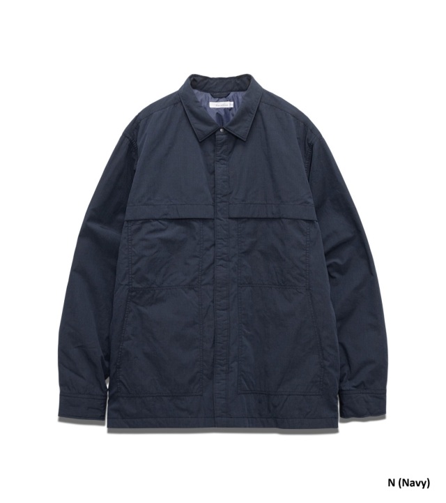 S25FA055 nanamica Flannel Shirt Jacket ナナミカ シャツジャケット