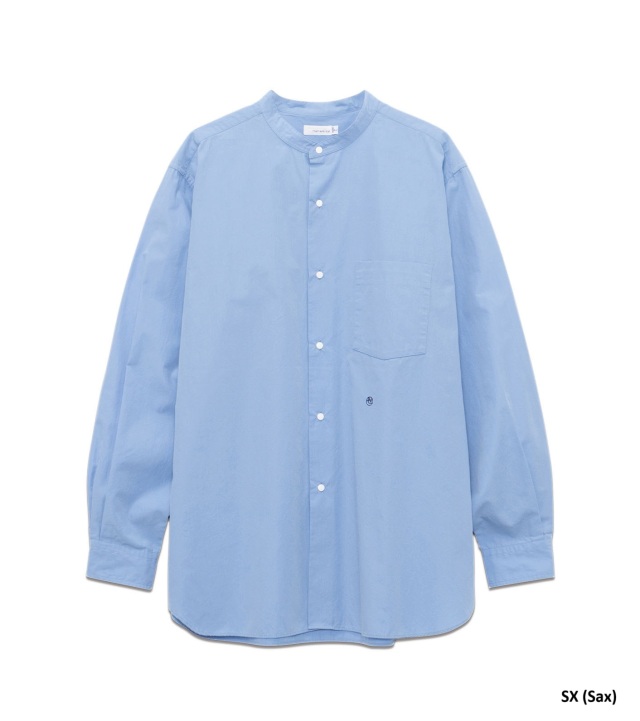 nanamica Band Collar Wind Shirt