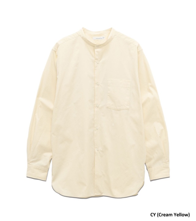 S25SG092 nanamica Band Collar Wind Shirt ナナミカ バンドカラー