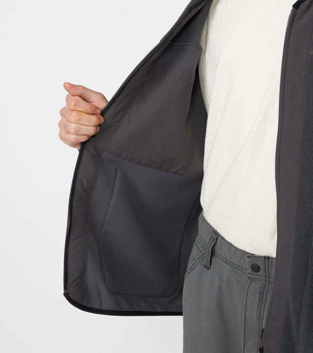 N25FA037 THE NORTH FACE PURPLE LABEL PLAS Fleece Field Cardigan ザ