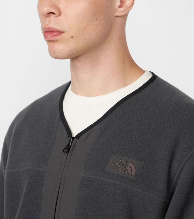 N25FA037 THE NORTH FACE PURPLE LABEL PLAS Fleece Field Cardigan ザ