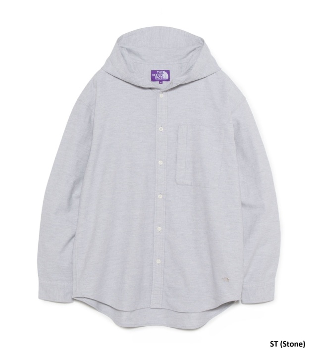 THE NORTH FACE PURPLE LABEL Flannel Mountain Hooded Shirt