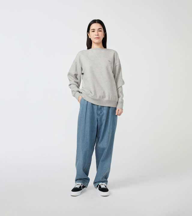 N25FC068 THE NORTH FACE PURPLE LABEL Denim Wide Tapered Field