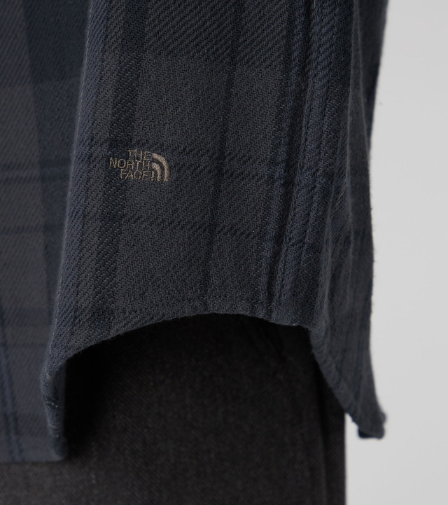 N25FG097 THE NORTH FACE PURPLE LABEL Flannel Plaid Field Shirt ザ