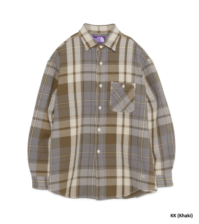 THE NORTH FACE PURPLE LABEL Flannel Plaid Field Shirt