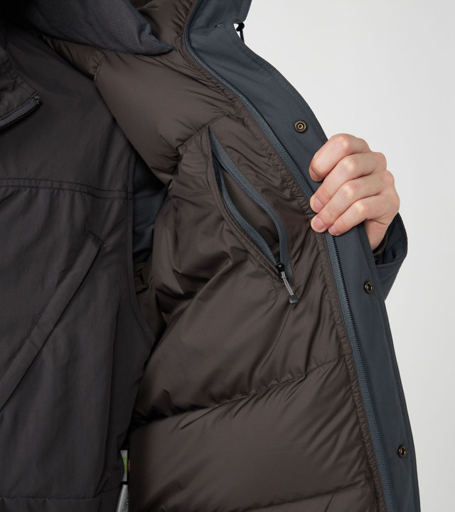 N25FA105 THE NORTH FACE PURPLE LABEL Double Peak Short Down Parka