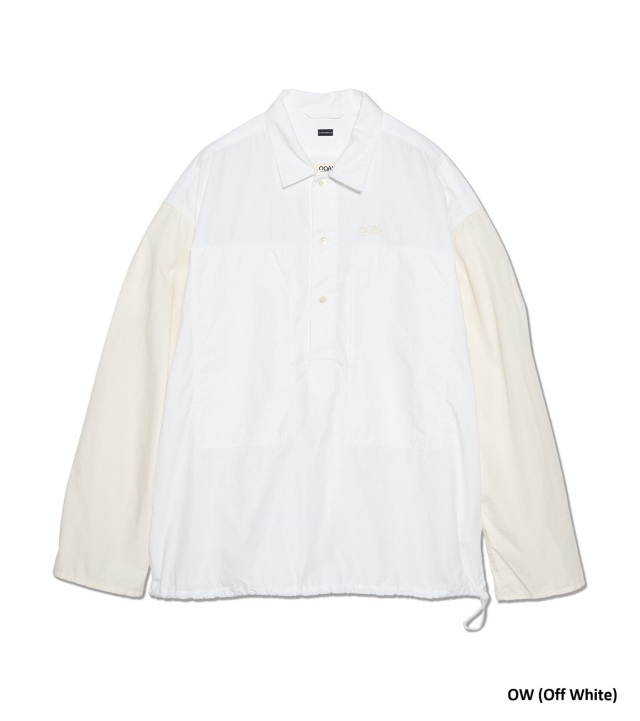 S25SG092 nanamica Band Collar Wind Shirt ナナミカ バンドカラー