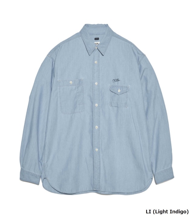 nanamica Regular Collar Chambray Shirt
