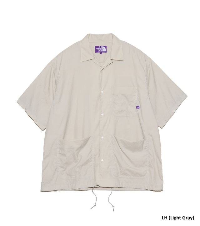 N25SG055 THE NORTH FACE PURPLE LABEL Nylon Taffeta Field S/S Shirt