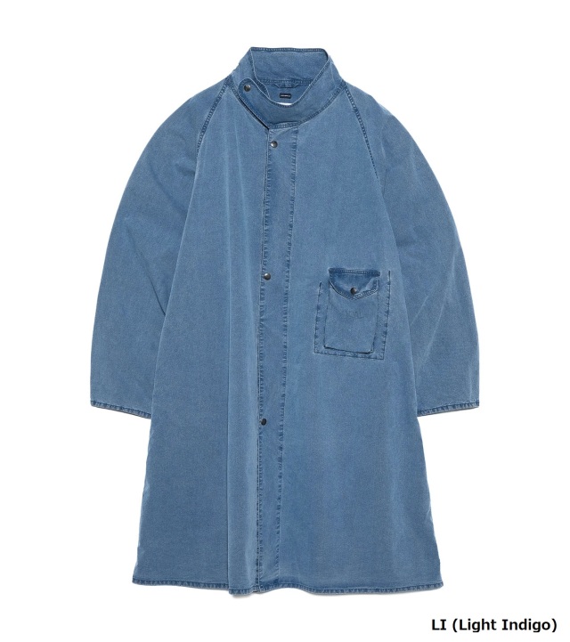 S26SB001 nanamica Indigo Weather Field Coat ナナミカ インディゴ