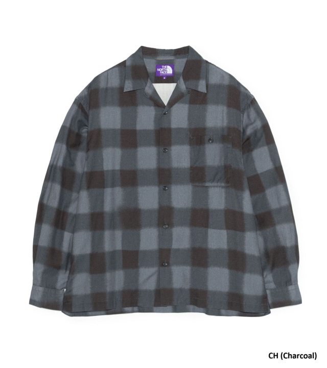 THE NORTH FACE PURPLE LABEL Field Open Collar Shirt