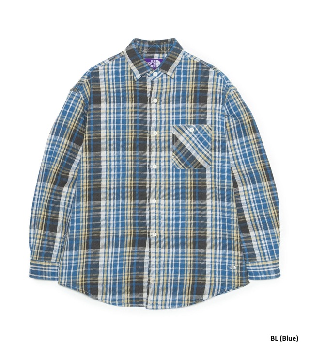 THE NORTH FACE PURPLE LABEL Flannel Plaid Field Shirt