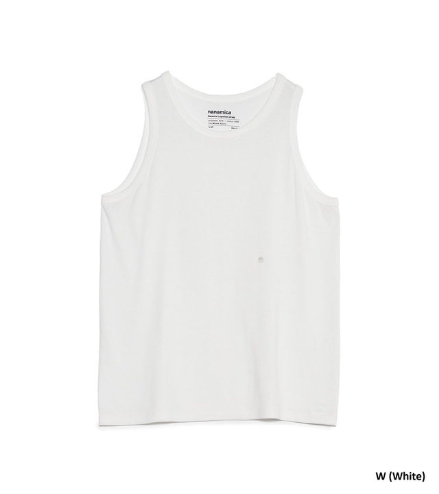 S25SH116 nanamica Loopwheel COOLMAX Jersey Tank ナナミカ ループ