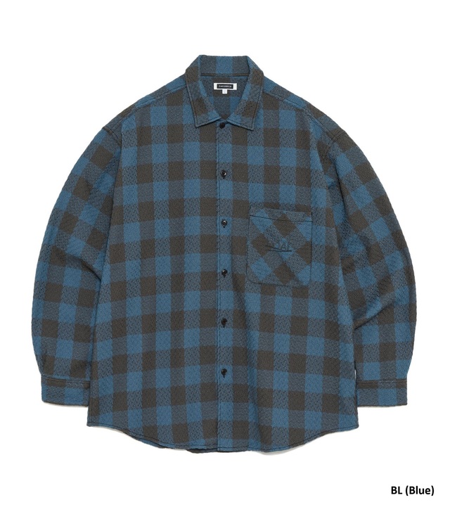 nanamica OOAL Block Check Jacquard Shirt