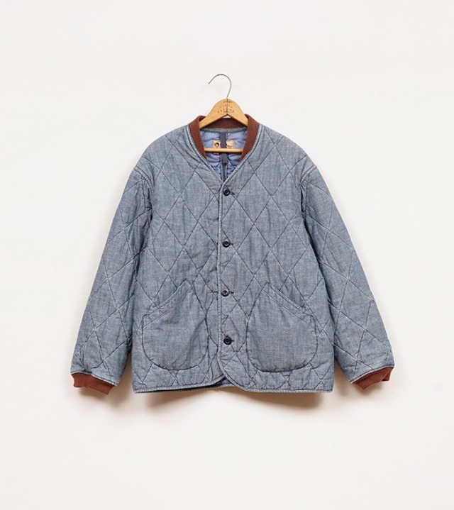 Nigel Cabourn LYBRO OW03 LINE JACKET - INDIGO