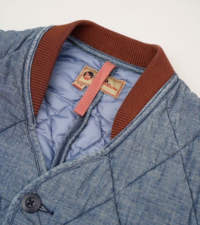 80511380060 Nigel Cabourn LYBRO OW03 LINE JACKET - INDIGO