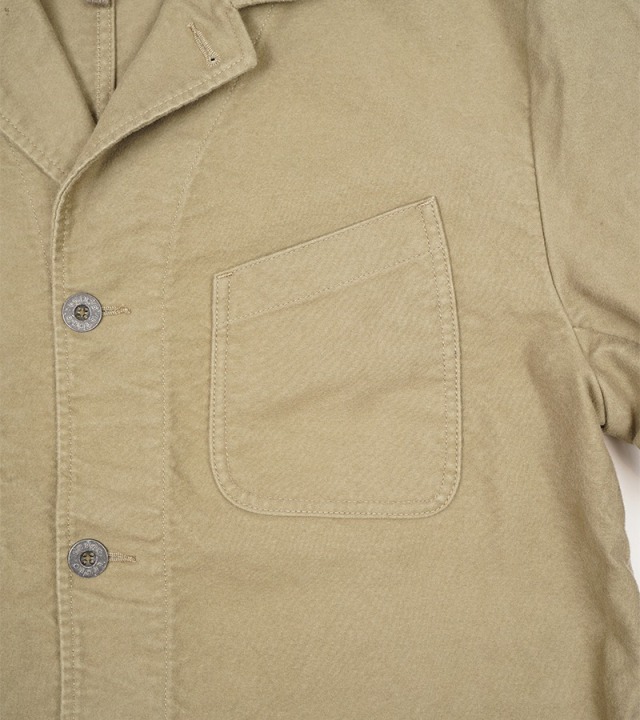 80511380000 Nigel Cabourn LYBRO JK03-M WORK SUIT JACKET - MOLESKIN