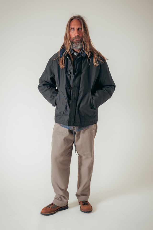 80511380010 Nigel Cabourn LYBRO OW02 DECK JACKET - CORDCLOTH