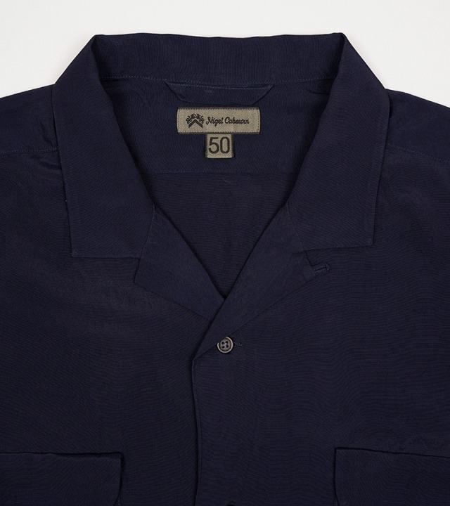 ナイジェルケーボン　オープンカラーシャツ　レーヨン Nigel Cabourn｜MAN / オープンカラーシャツ - レーヨン