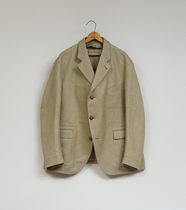 Nigel Cabourn FARMER JACKET - HEAVY HERRINGBONE