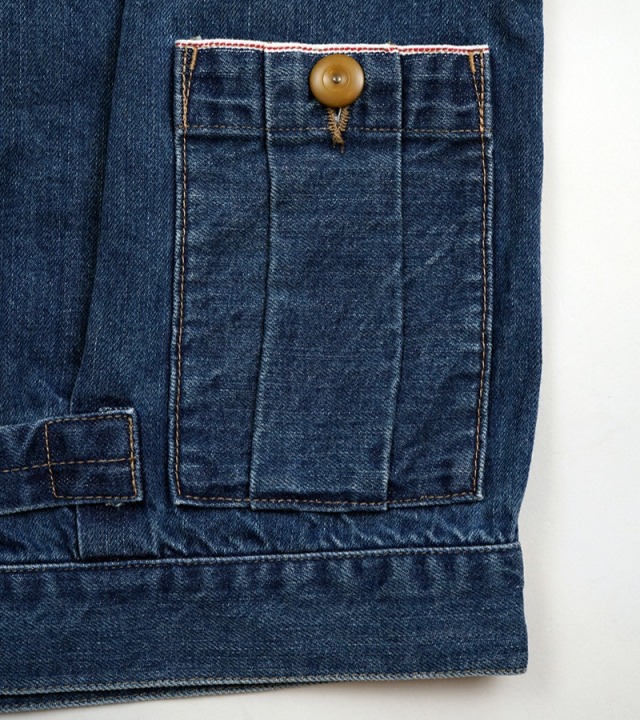 80510030503 Nigel Cabourn 40s DENIM JACKET - VINTAGE WASH