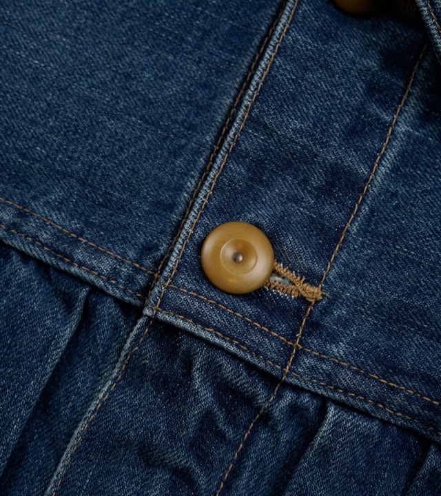 80510030503 Nigel Cabourn 40s DENIM JACKET - VINTAGE WASH