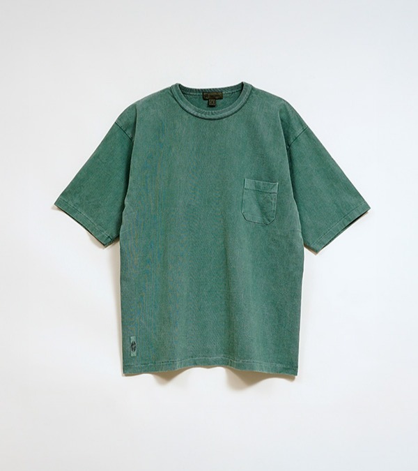 Nigel Cabourn 7.8oz DOUBLE BINDER T-SHIRT - PIGMENT