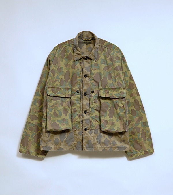 80520030004 Nigel Cabourn 40s USMC JACKET - MIX DUCK HUNTER CAMO