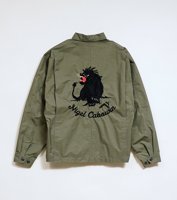 80520030006 Nigel Cabourn SOUVENIR JACKET - COTTON NYLON WEATHER