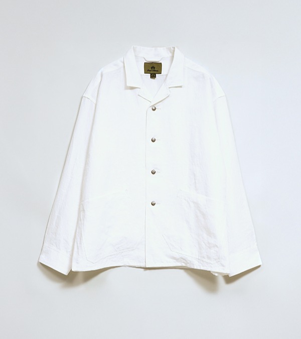 Nigel Cabourn FRENCH CHORE JACKET - LINEN NIDOM