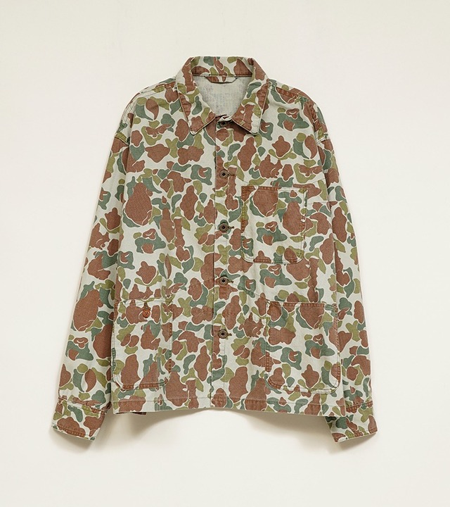 Nigel Cabourn USMC CHORE JACKET - CAMO