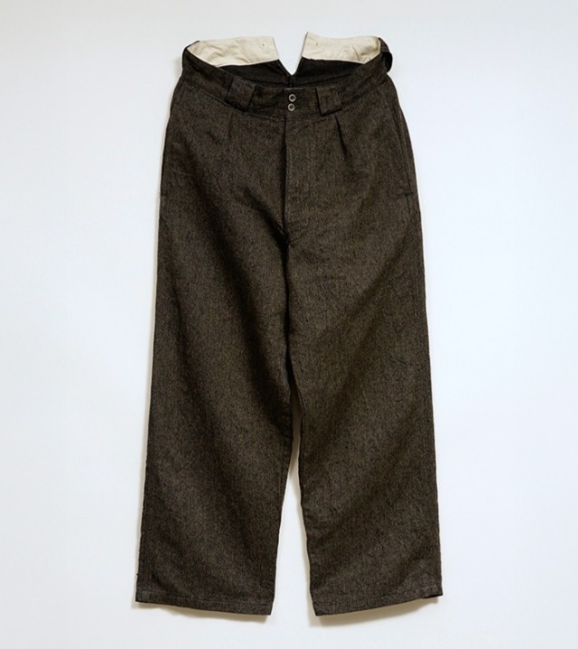Nigel Cabourn WIDE FRENCH WORK PANT - CHAMBRAY