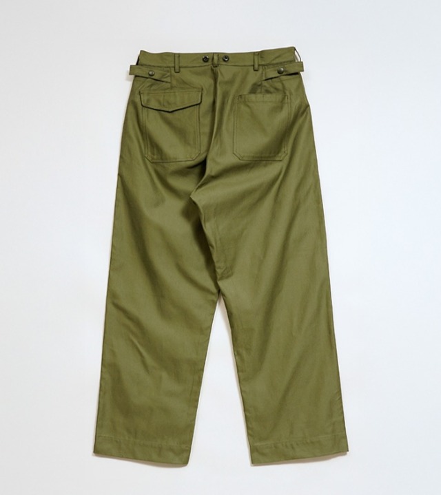Nigel Cabourn ワークパンツ サイズ32 カーキ 80520050008 Nigel Cabourn MECHANIC PANT - MIX ナイジェルケーボン