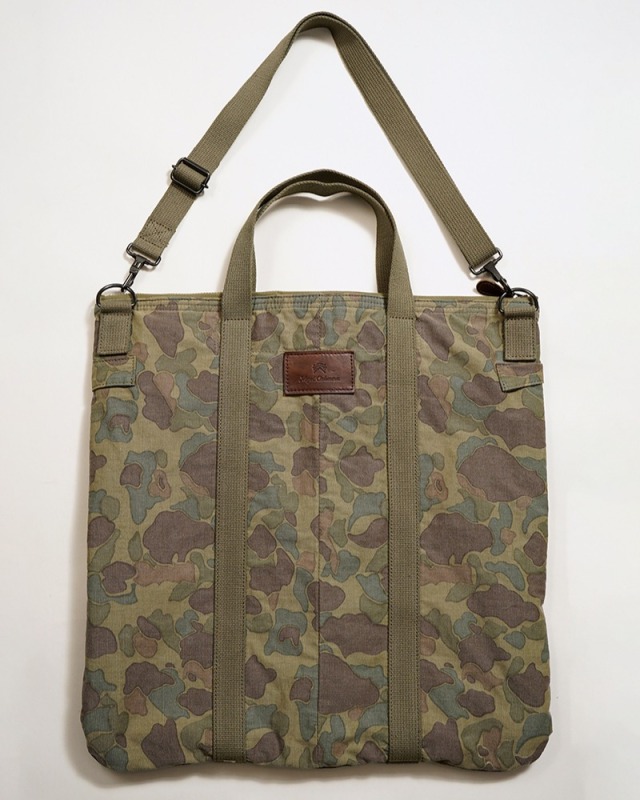 Nigel Cabourn HELMET BAG - DUCK HUNTER CAMO