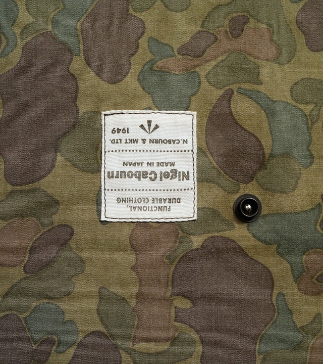 80520061014 Nigel Cabourn MULTI BAG - DUCK HUNTER CAMO ナイジェル