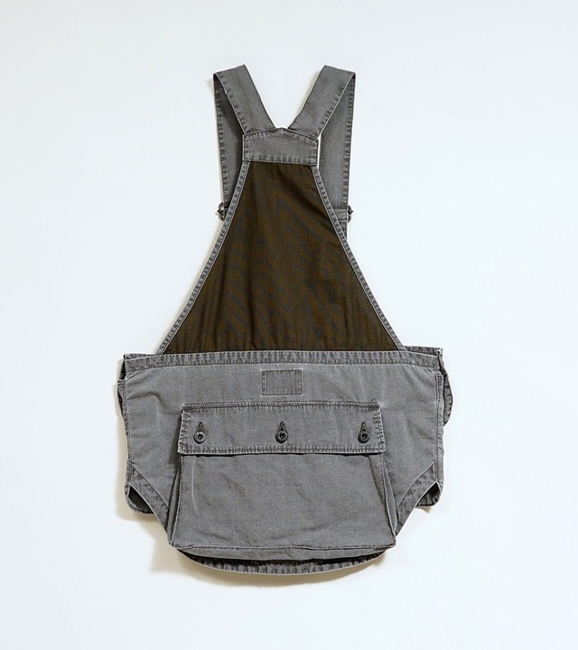 80520070003 Nigel Cabourn FISHING VEST - PIGMENT DYE ナイジェル