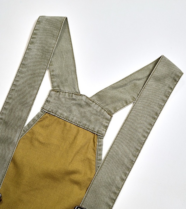 80520070003 Nigel Cabourn FISHING VEST - PIGMENT DYE ナイジェル