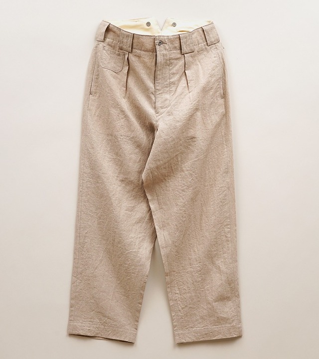 Nigel Cabourn FARMER PANT - LINEN