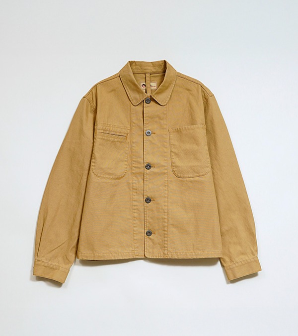 80521380020 Nigel Cabourn LYBRO JK03-02 CHORE JACKET - LINEN DENIM