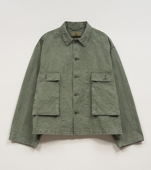 Nigel Cabourn 40s FIELD SH RIPSTOP PIGMENT