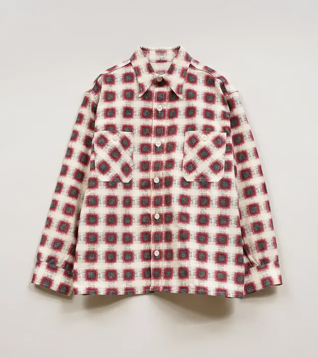 Nigel Cabourn 50s FLANNEL CHECK SHIRT