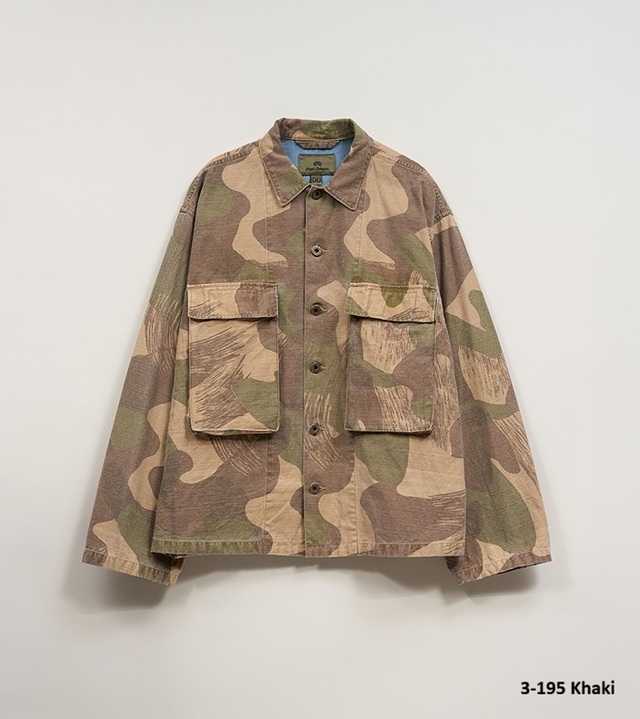 Nigel Cabourn FIELD JACKET FADE CAMO