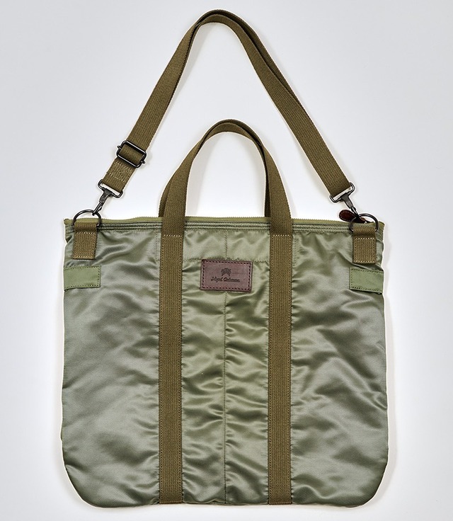 Nigel Cabourn HELMET BAG NYLON COTTON DOUBLE TWILL