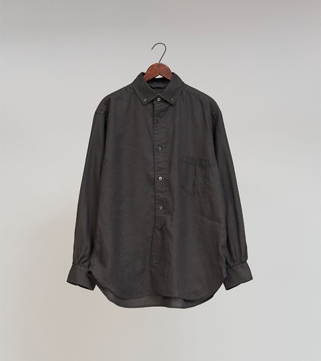 Nigel Cabourn BRITISH OFFICERS SHIRT - TYPE2 HEMP