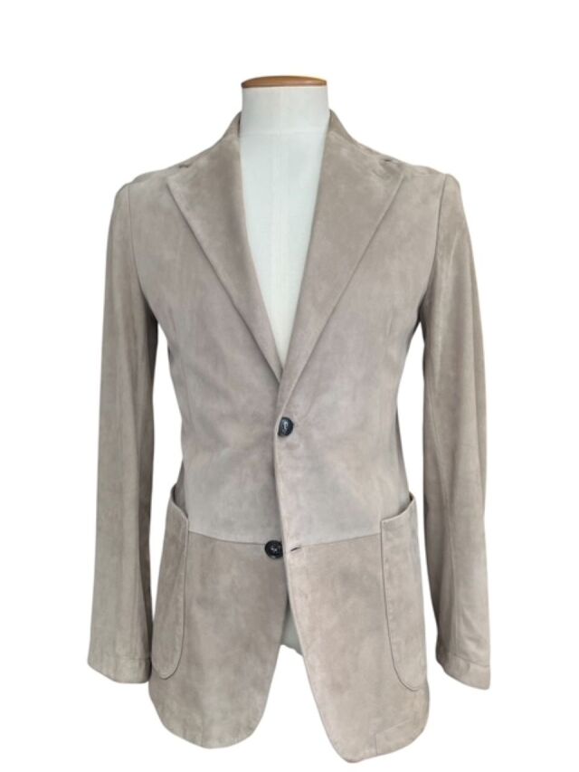 MOLEC モレック ライトスエード テーラードジャケット