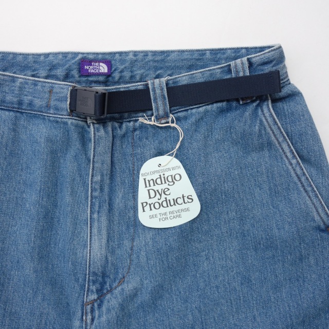 NT5357N THE NORTH FACE PURPLE LABEL Denim Wide Tapered Field Pants 