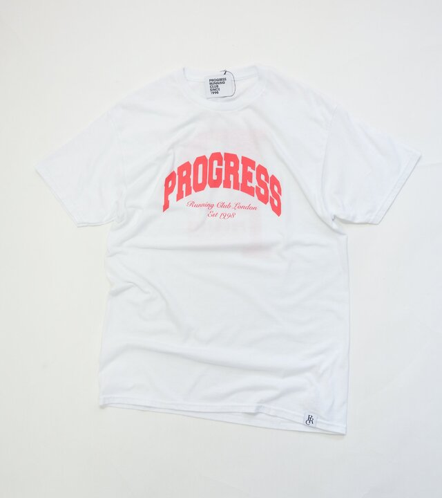 PROGRESS RUNNING CLUB "TECH LINE" RUNS THE WORLD TECH S/S T
