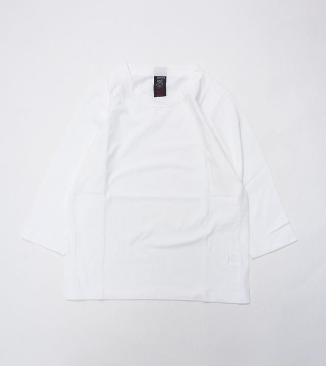 homspun 30/1 天竺 七分袖 Tシャツ