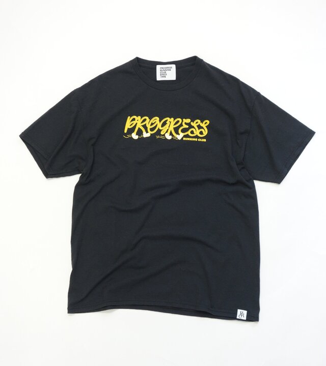 PROGRESS RUNNING CLUB "TECH LINE" PASTA RUNNING TECH S/S T