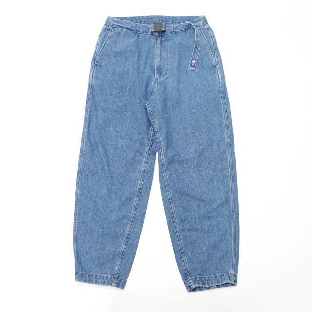 NT5205N THE NORTH FACE PURPLE LABEL Denim Wide Tapered Pants ザ 